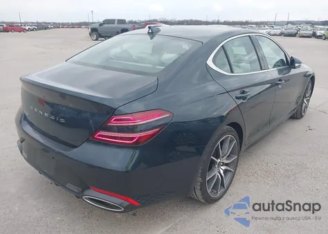 2025 Genesis G70 2.5T Rwd from USA, damaged, VIN KMTG34SC4SU150842